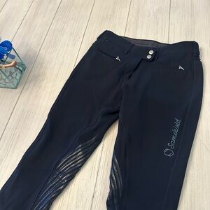 Samshield Women's "Adele"Navy Blue Equestrian Breeches